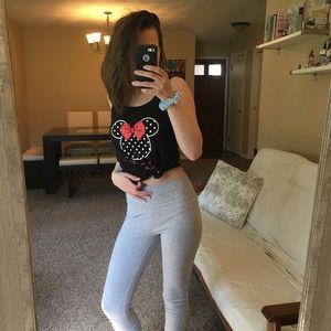 Polka dot Minnie Mouse tank